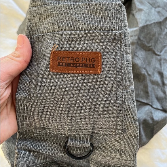 🌼 Retro Pug pet supplies pet carrier dog carrier - Picture 6 of 10